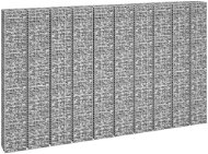 Gabionové vyvýšené záhony 16 ks 30x30x50/100/150/200 cm železo - Vyvýšený záhon