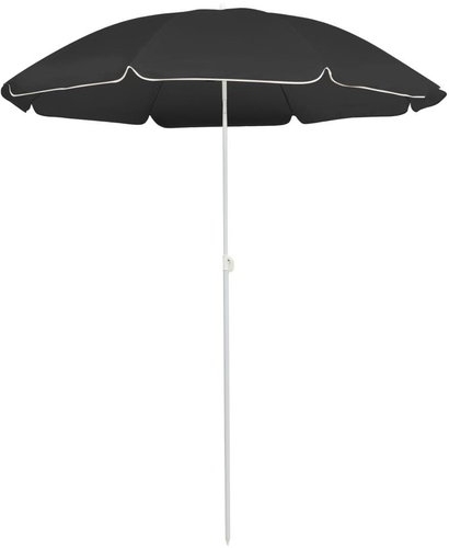 SHUMEE Slunečník zahradní, antracit 180 cm - Slunečník - Main image