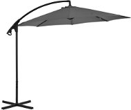 Konzolový slunečník s ocelovou tyčí 300 cm antracitový - Slunečník