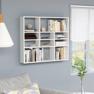 Wall shelf white 90 x 16 x 78 cm chipboard - Shelf