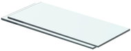 Policové desky 2 ks sklo čiré 40 x 12 cm - Police