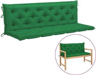 Poduška pre závesné hojdacie kreslo zelená, 180 cm, textil - Vankúš na sedenie
