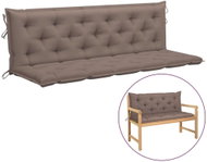 Cushion for hanging rocking chair taupe 180 cm textile - Pillow Seat