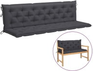 Cushion for hanging rocking chair anthracite 200 cm textile - Pillow Seat