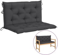 Cushion for hanging rocking chair anthracite 100 cm textile - Pillow Seat