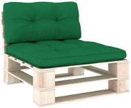 Sofa cushions from pallets 2 pcs green - Pillow Seat