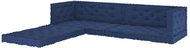 Pallet furniture pads 7 pcs light navy blue cotton - Pillow Seat