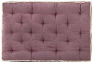 Pallet sofa cushion burgundy 120 x 80 x 10 cm - Pillow Seat