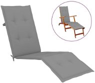 Cushion for reclining chair grey (75+105) x 50 x 4 cm - Pillow Seat