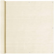 SHUMEE Balkónová zástěna krémová 120 x 300 cm HDPE - Zástěna