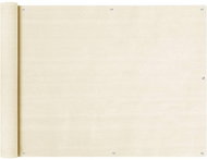 SHUMEE Balkónová zástěna krémová 90 x 300 cm HDPE - Zástěna