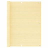 Balkonová zástěna béžová 120 x 500 cm HDPE - Zástěna