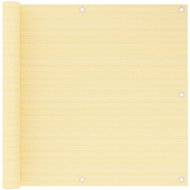 SHUMEE Balkónová zástěna béžová 90 x 500 cm HDPE - Zástěna