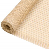Stínící tkanina béžová 1 x 25 m HDPE 150 g/m2 - Zástěna