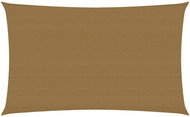 Stínící plachta 160 g/m2 taupe 4 x 7 m HDPE  - Stínící plachta