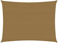 Stínící plachta 160 g/m2 taupe 3,5 x 5 m HDPE  - Stínící plachta