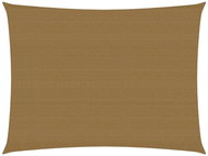 Stínící plachta 160 g/m2 taupe 3 x 4 m HDPE  - Stínící plachta
