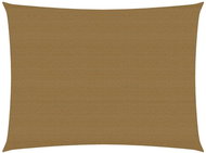 Stínící plachta 160 g/m2 taupe 2 x 3 m HDPE - Stínící plachta