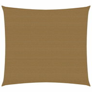 Stínící plachta 160 g/m2 taupe 2,5 x 2,5 m HDPE  - Stínící plachta