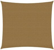 Stínící plachta 160 g/m2 taupe 2 x 2 m HDPE - Stínící plachta