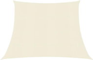 SHUMEE Plachta stínící, krémová 3/4 x 2 m - Stínící plachta