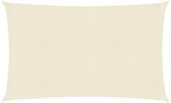 SHUMEE Plachta stínící, krémová 3,5 x 5m - Stínící plachta