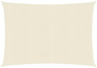 SHUMEE Plachta stínící, krémová 3 x 4,5m - Stínící plachta