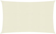 SHUMEE Plachta stínící, krémová 2 x 4,5m - Stínící plachta