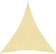 SHUMEE Plachta stínící, béžová 5 x 7 x 7m - Stínící plachta