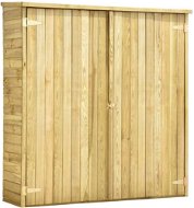 SHUMEE Skříň zahradní, borovice 163 x 50 x 171 cm - Garden Storage Cabinet