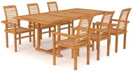 SHUMEE Set zahradního nábytku 7dílný teak 3059607 - Zahradní nábytek