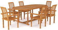 SHUMEE Set zahradního nábytku 7dílný teak 3059611 - Zahradní nábytek