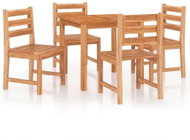 SHUMEE Set zahradního nábytku 5dílný teak 3157178 - Zahradní nábytek