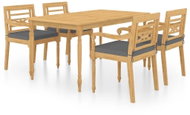 SHUMEE Set zahradního nábytku 5dílný s poduškami teak 3087043 - Zahradní nábytek