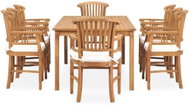SHUMEE Set zahradního nábytku 9dílný s poduškami teak 3060039 - Zahradní nábytek