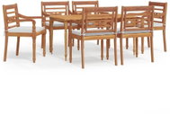 SHUMEE Set zahradního nábytku 7dílný s poduškami teak 3100790 - Zahradní nábytek