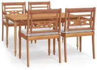 SHUMEE Set zahradního nábytku 5dílný s poduškami teak 3100789 - Zahradní nábytek