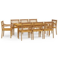 SHUMEE Set zahradního nábytku 9dílný teak 3100794 - Zahradní nábytek