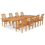 SHUMEE Set zahradního nábytku 9dílný teak 3059615 - Zahradní nábytek