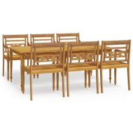 SHUMEE Set zahradního nábytku 7dílný teak 3100793 - Zahradní nábytek