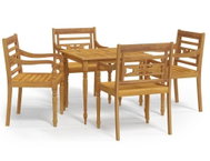 SHUMEE Set zahradního nábytku 5dílný teak 3100782 - Zahradní nábytek