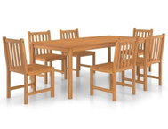SHUMEE Set zahradního nábytku 7dílný teak 3059945 - Zahradní nábytek