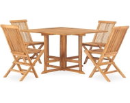 SHUMEE Set zahradního nábytku 5dílný teak 3059991 - Zahradní nábytek