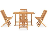 SHUMEE Set zahradního nábytku 7dílný teak 3059992 - Zahradní nábytek