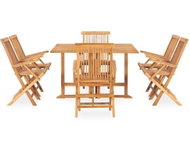 SHUMEE Set zahradního nábytku 7dílný teak 3059994 - Zahradní nábytek