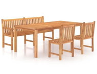 SHUMEE Set zahradního nábytku 4dílný teak 3157160 - Zahradní nábytek