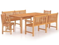 SHUMEE Set zahradního nábytku 5dílný teak 3157161 - Zahradní nábytek