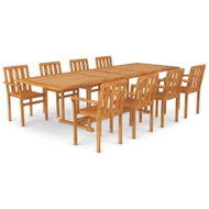 SHUMEE Set zahradního nábytku 9dílný teak 3059616 - Zahradní nábytek