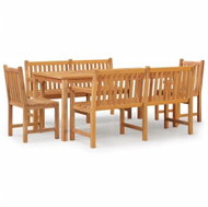 SHUMEE Set zahradního nábytku 5dílný teak 3157158 - Zahradní nábytek