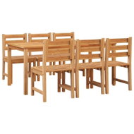 SHUMEE Set zahradního nábytku 7dílný teak 3157189 - Zahradní nábytek